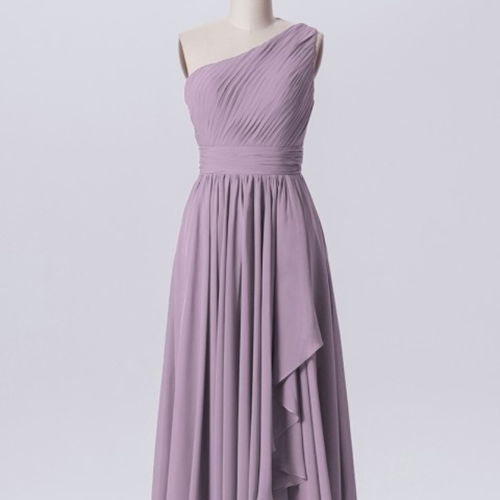 Lavender Chiffon Dress